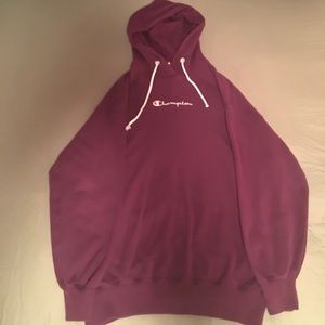 Purple Champion Pullover Hoodie